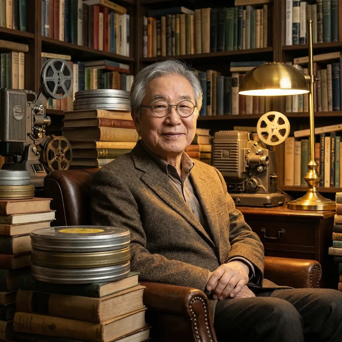 亚洲伦理片库馆长肖像 - 四爱 研究学者